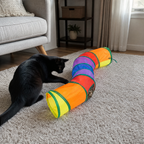 Túnel Dobrável para Gatos