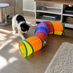 Túnel Dobrável para Gatos